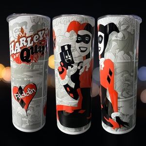 20oz Harley Quinn Sublimation Tumbler